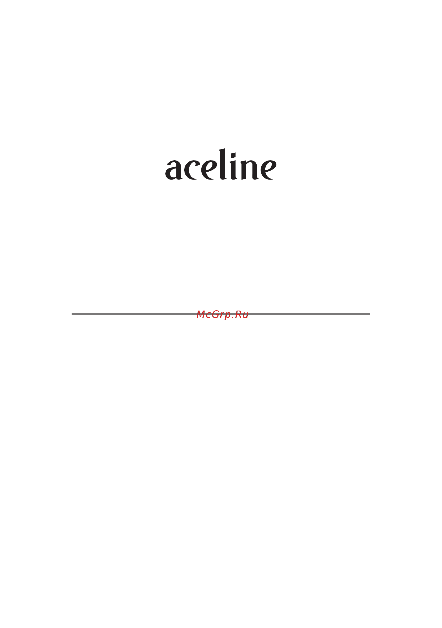 ACELINE CDI0221-5 Руководство по настройке онлайн