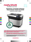Morphy Richards Premium Plus 502000 Инструкция по работе