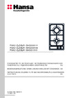 Hansa PGA2.1ZpZtBpR / BHGI310101 Инструкция пользователя