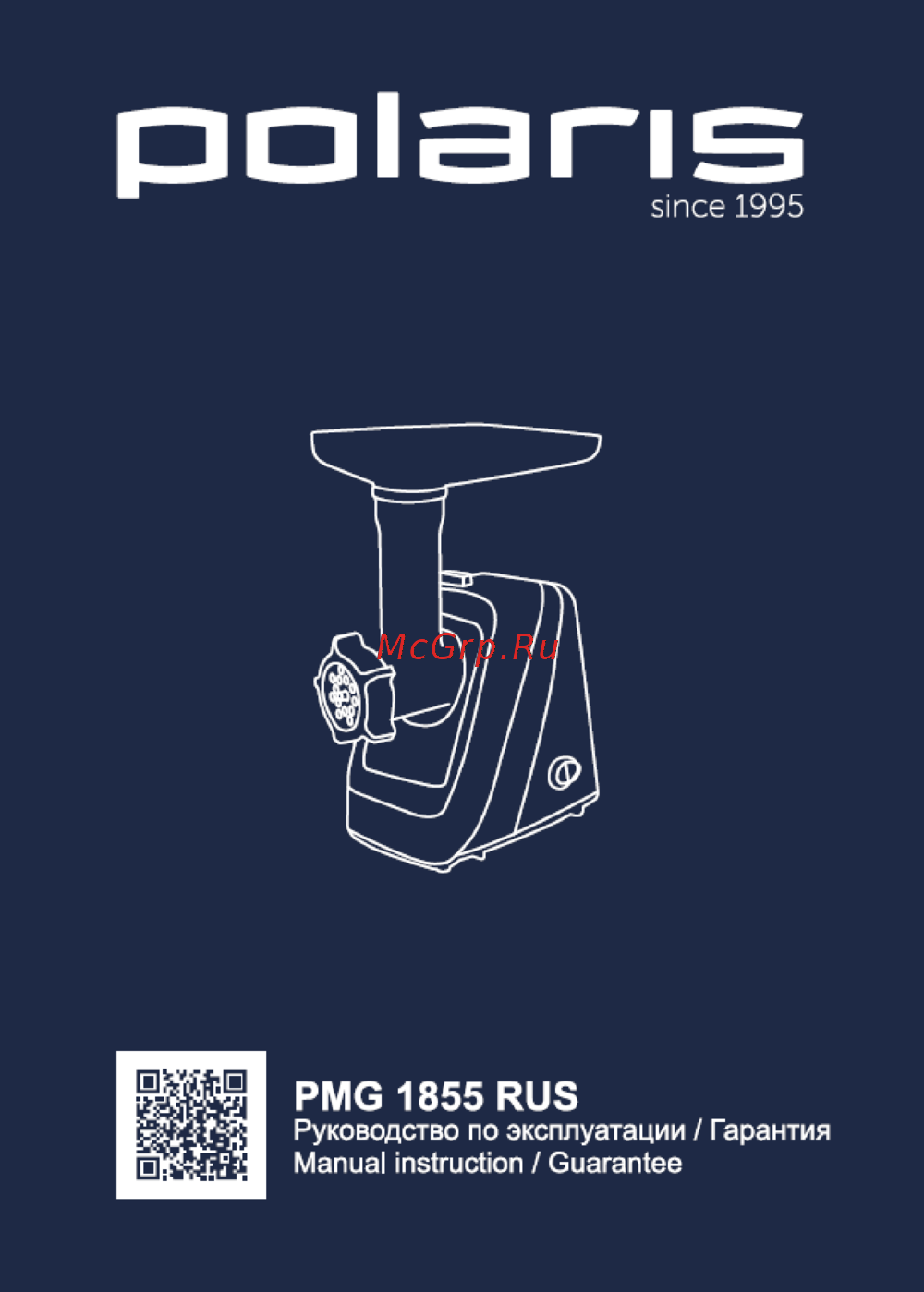 Polaris PMG 1855 RUS Руководство по настройке