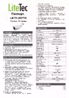 Litetec LM-TVI-200PT40 Паспорт
