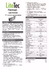 Litetec LM-673CK40 Паспорт