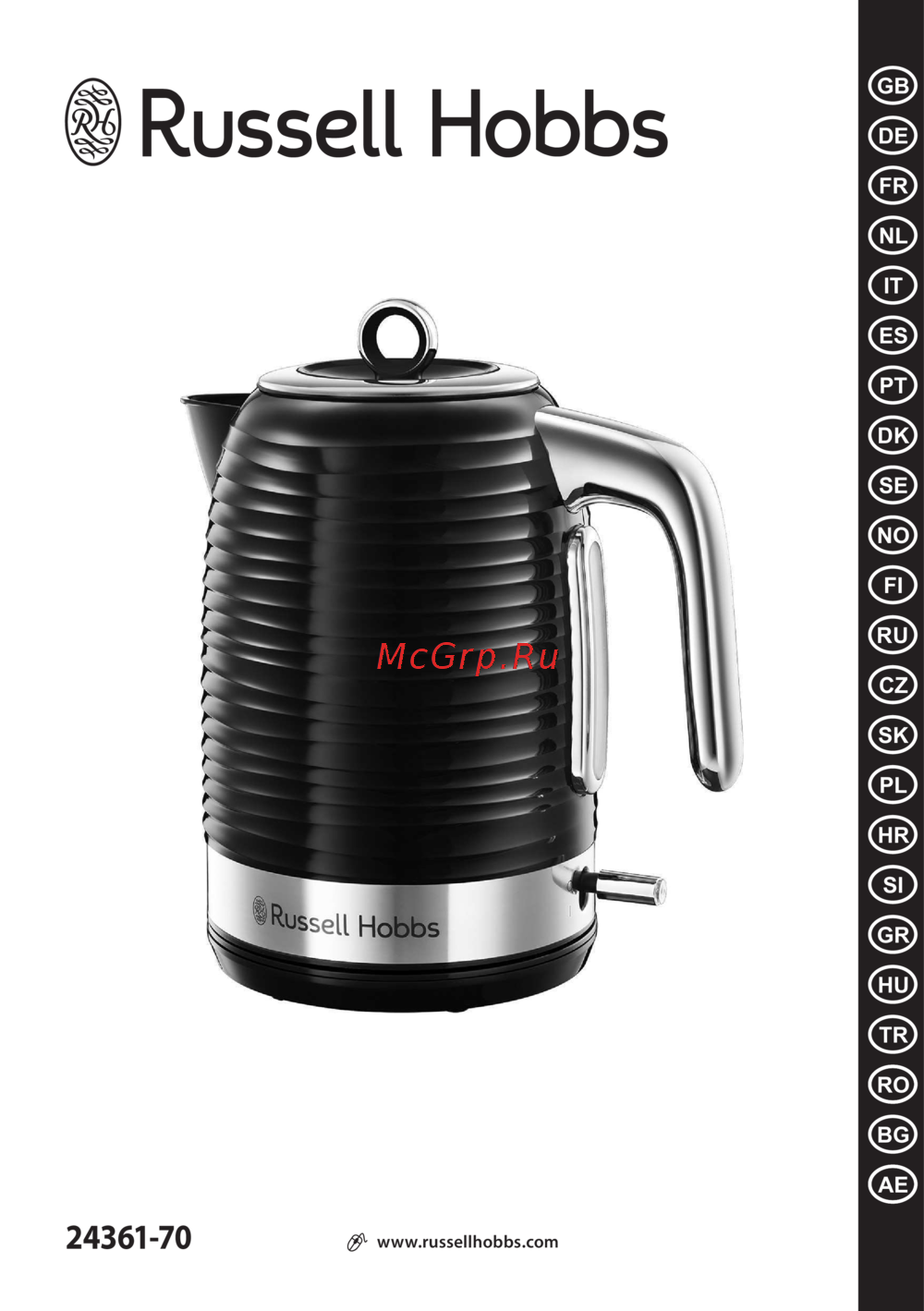 Russell Hobbs 24361-70 Инструкция по применению