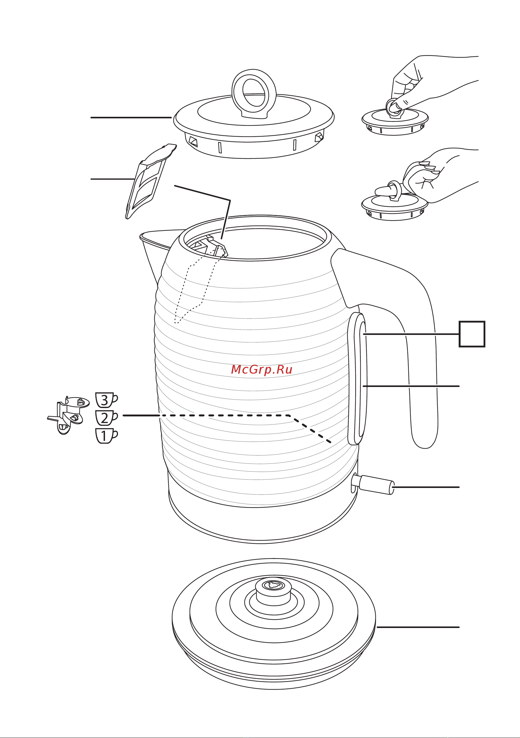 Russell Hobbs 24361-70 Инструкция по применению онлайн [2/4] 999842