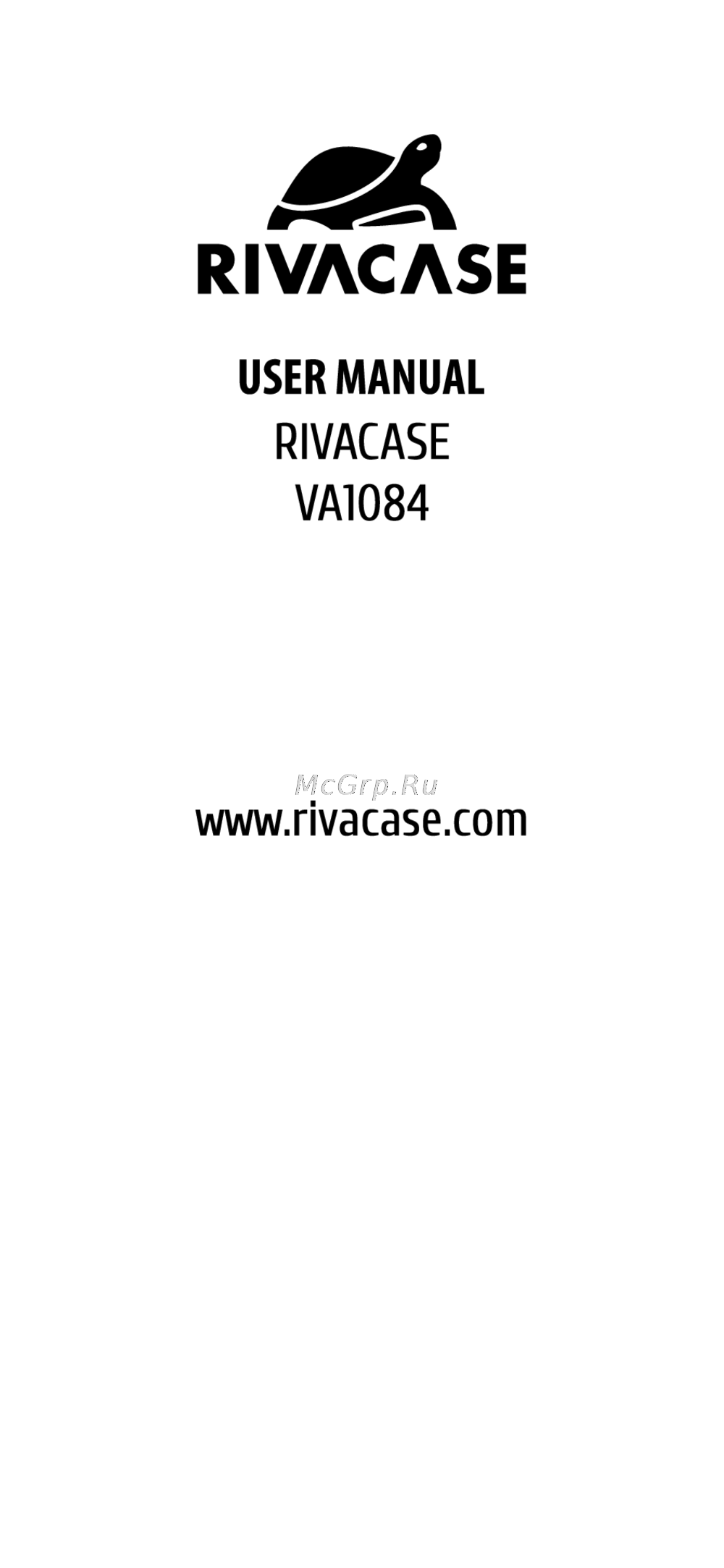 RIVACASE VA1084 Руководство по использованию